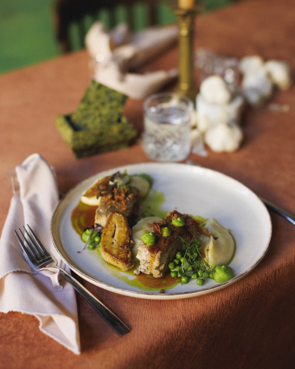 „Gödöllői” rakott csirke hízott libamájjal